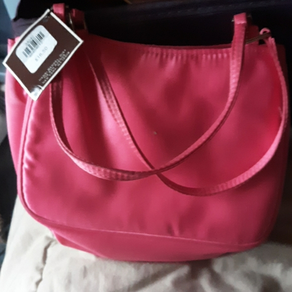 Satin handbag and matching headband lot - Picture 7 of 8